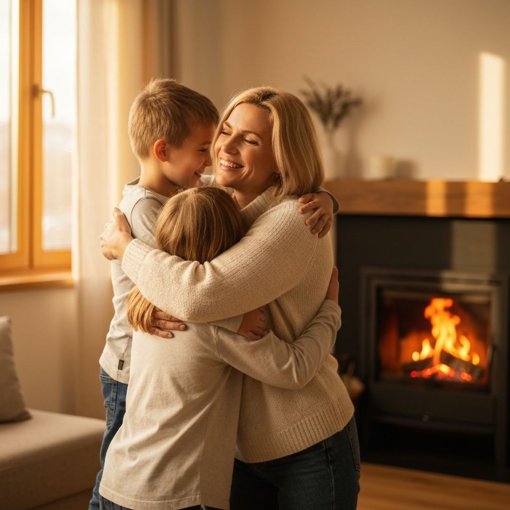 Reconectou com a família